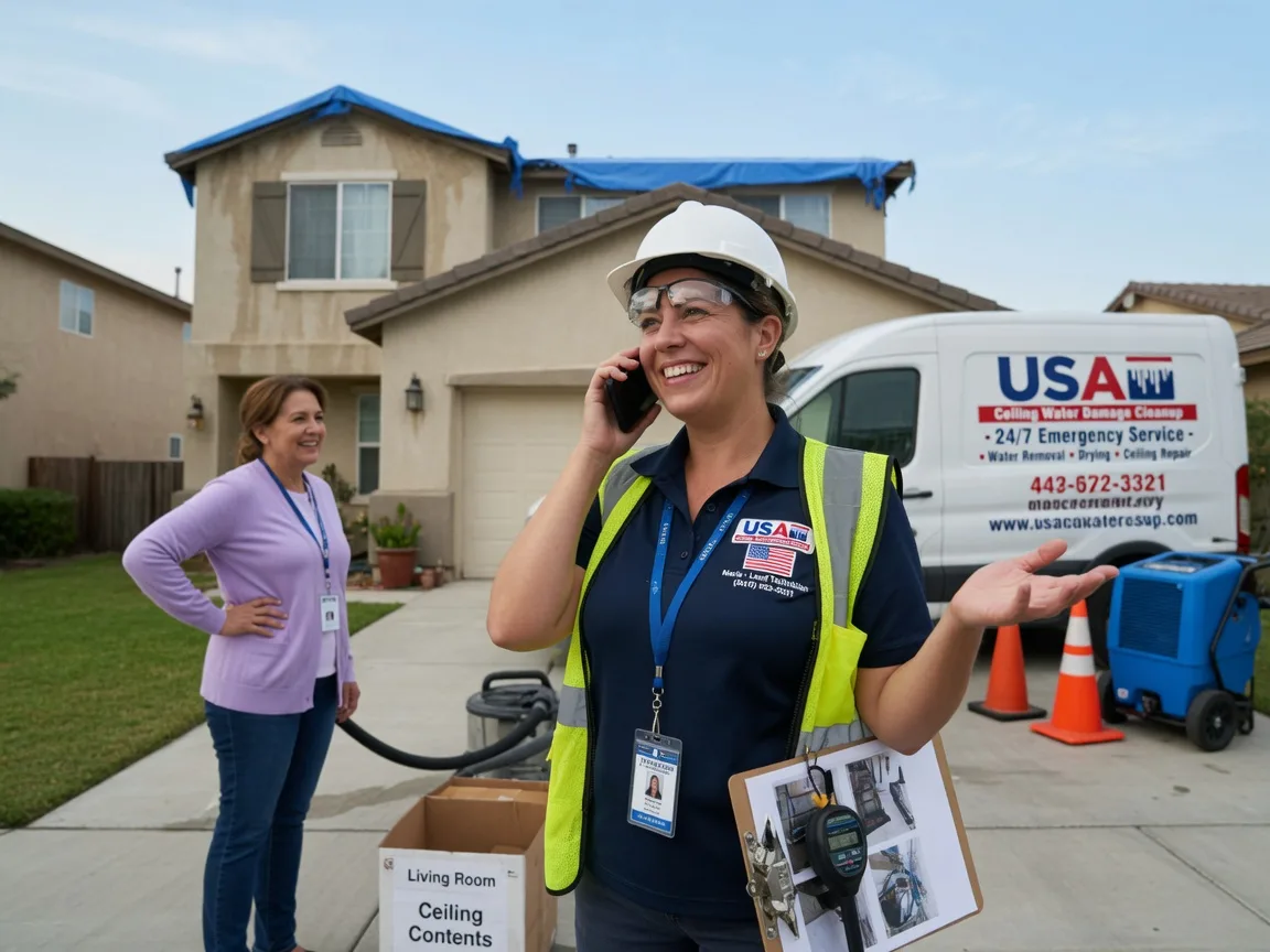 Ceiling Water Damage Restoration Saint Louis, OK FAQs