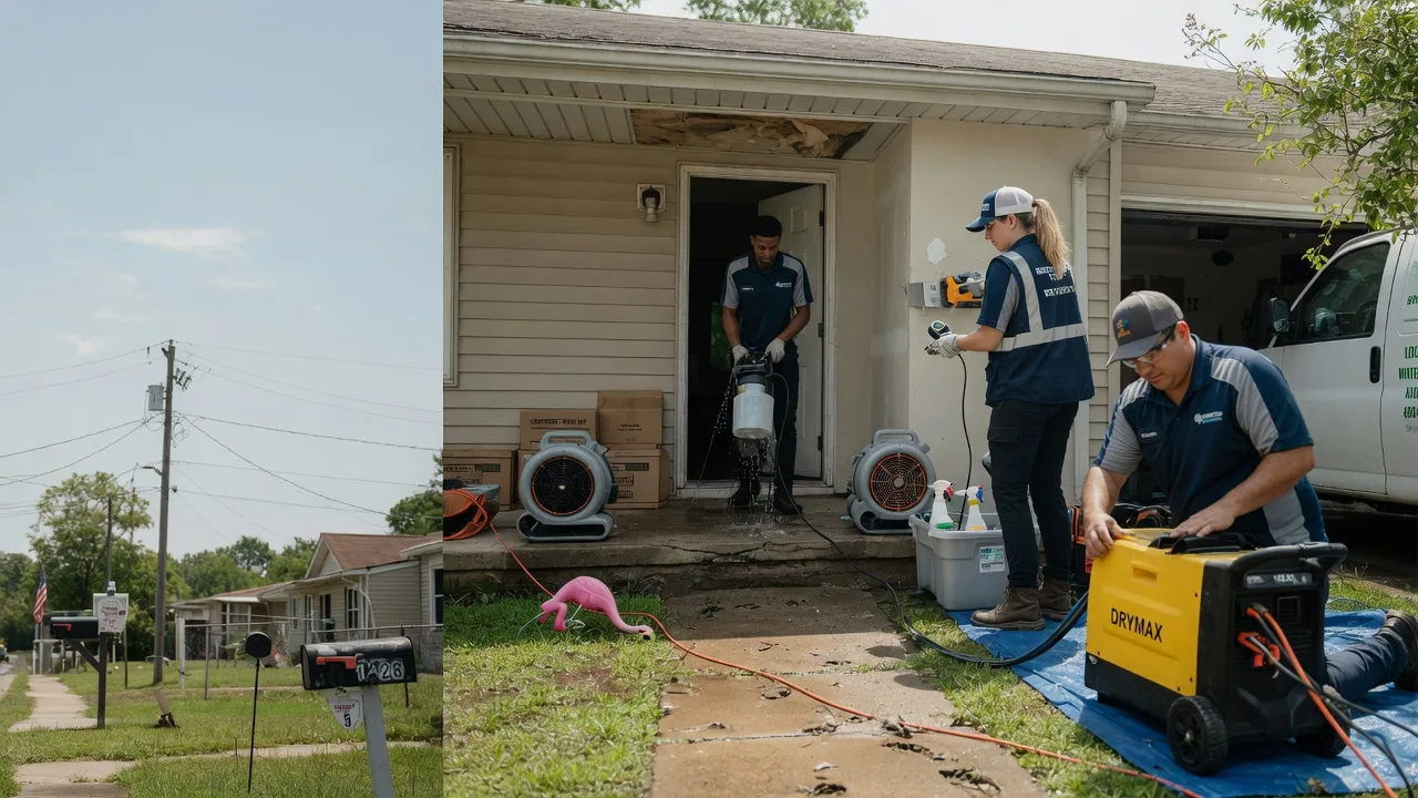 Storm Damage Water Removal in Saint Louis, OK near me